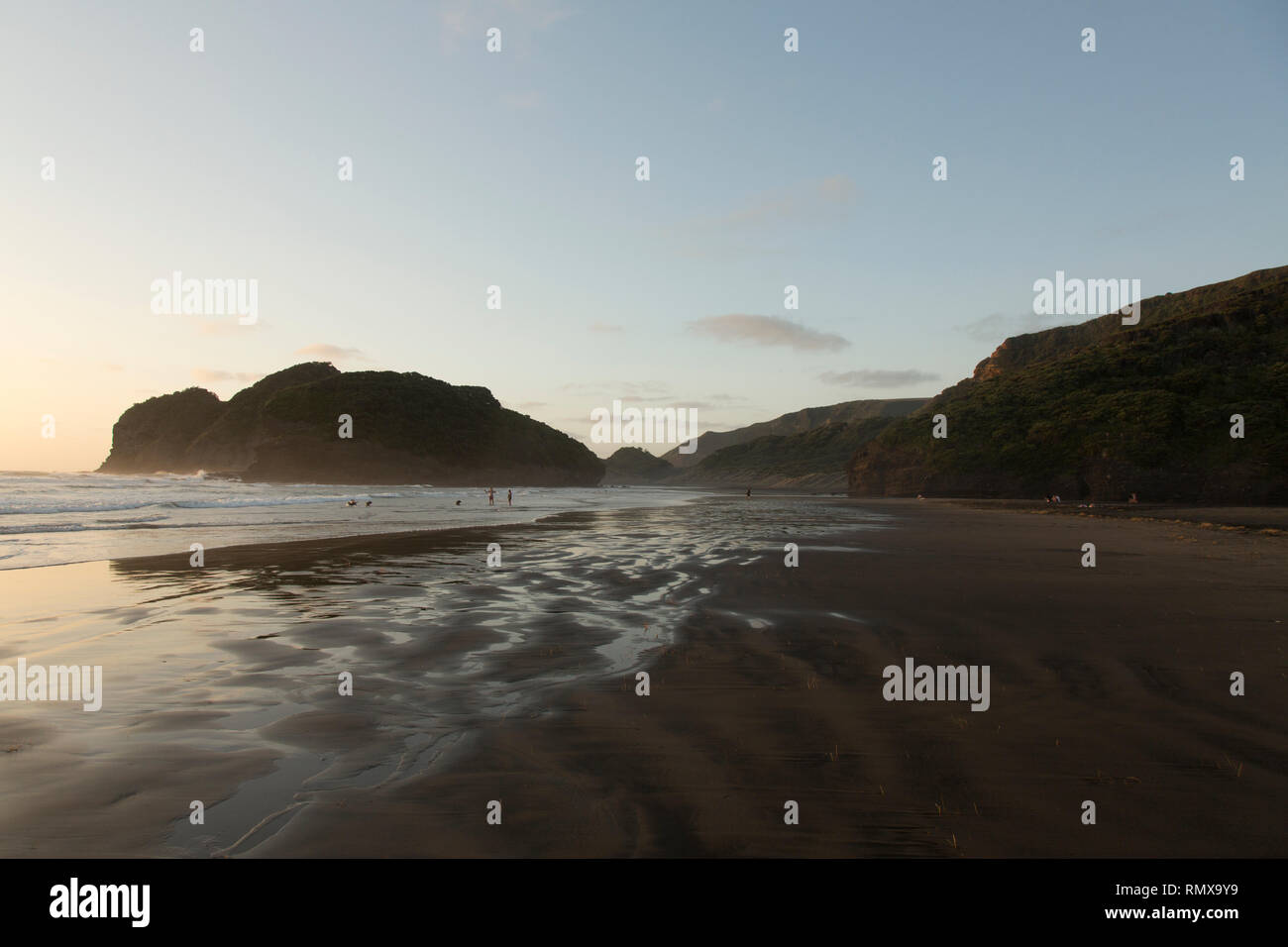 Bethells Beach Stockfoto