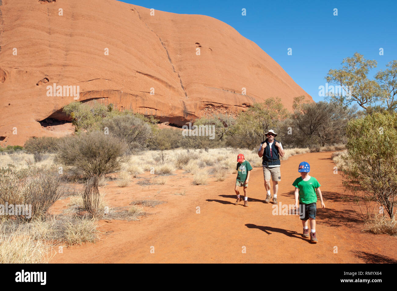 Uluru, Northern Territory, Australien Stockfoto