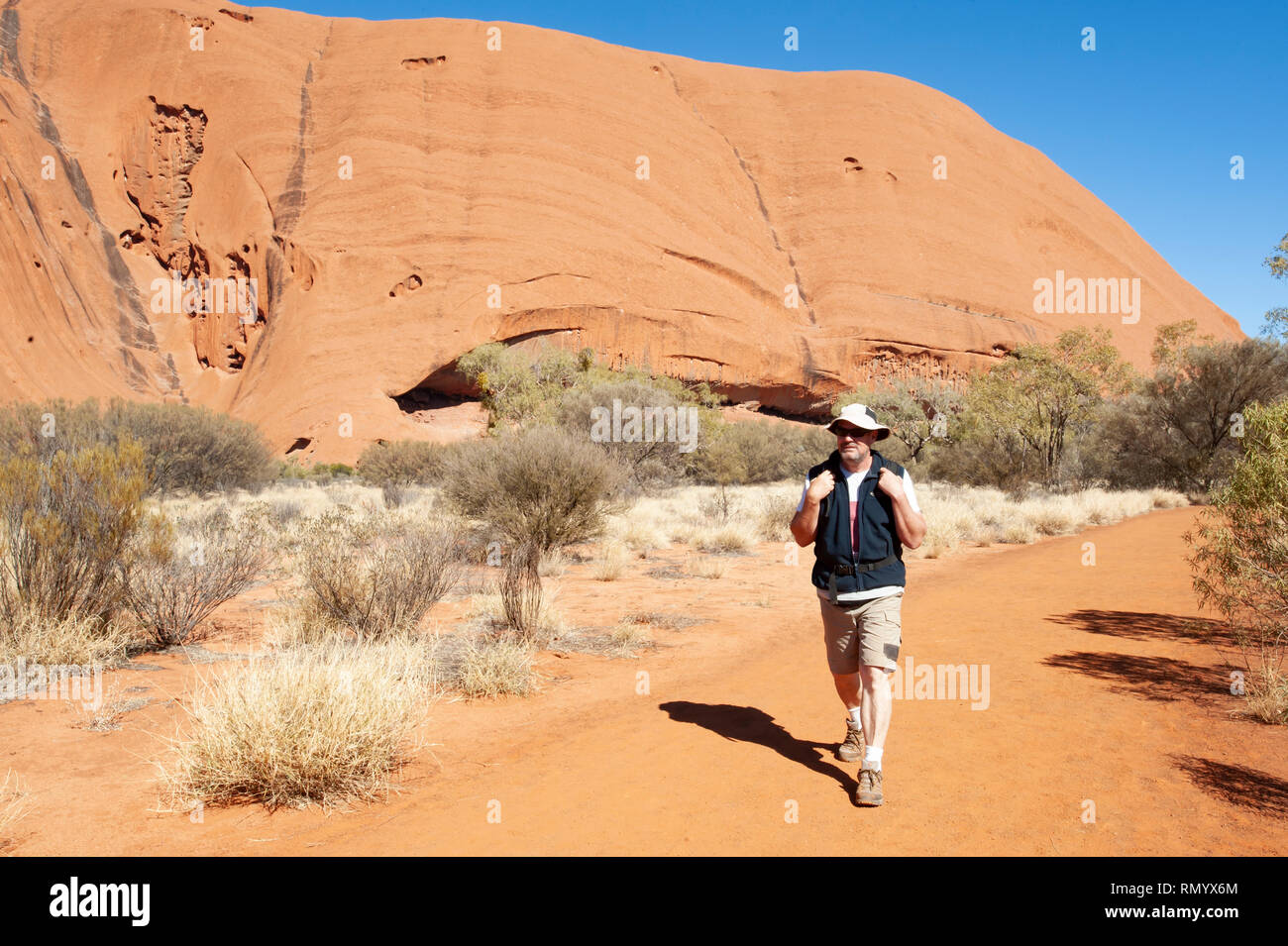 Uluru, Northern Territory, Australien Stockfoto