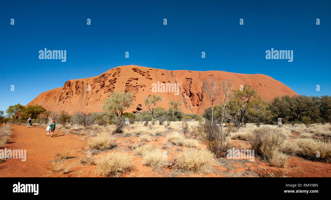 Uluru, Northern Territory, Australien Stockfoto