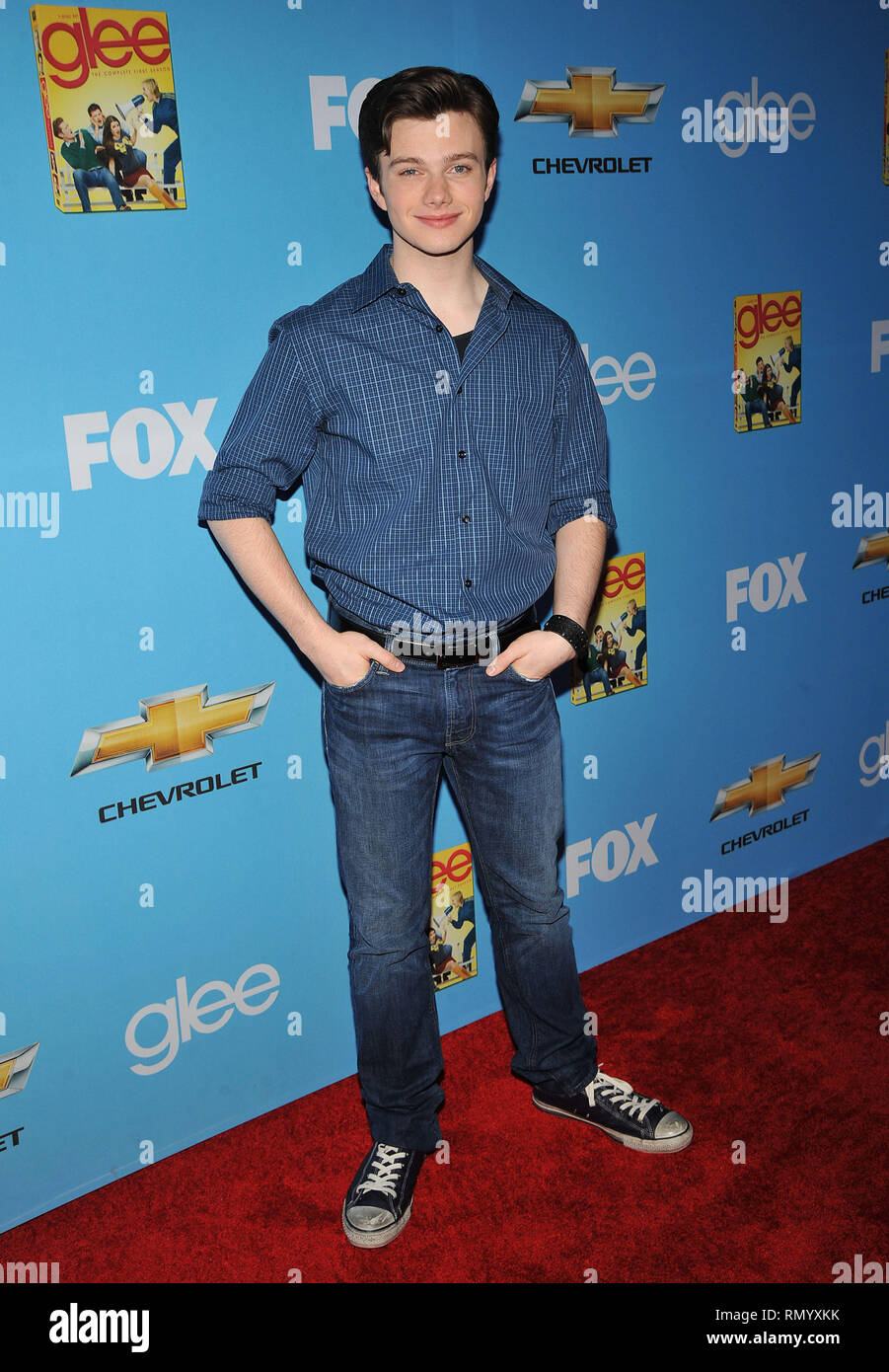 Chris Colfer Glee Premiere und DVD-Release auf der Paramount in Los Angeles. Chris Colfer 65 Red Carpet Event, Vertikal, USA, Filmindustrie, Prominente, Fotografie, Bestof, Kunst, Kultur und Unterhaltung, Topix Prominente Fashion/Vertikal, Besten, Event in Hollywood Leben - Kalifornien, Roter Teppich und backstage, USA, Film, Stars, Film Stars, TV Stars, Musik, Promis, Fotografie, Bestof, Kunst, Kultur und Unterhaltung, Topix, vertikal, eine Person aus dem Jahr 2010, Anfrage tsuni@Gamma-USA.com Mode - Volle Länge Stockfoto