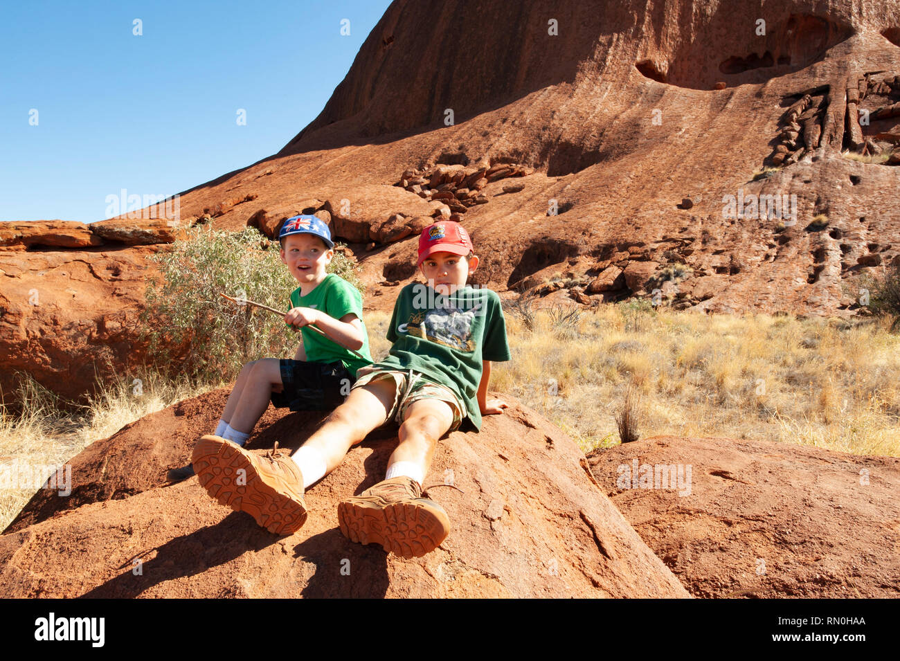 Uluru, Northern Territory, Australien Stockfoto
