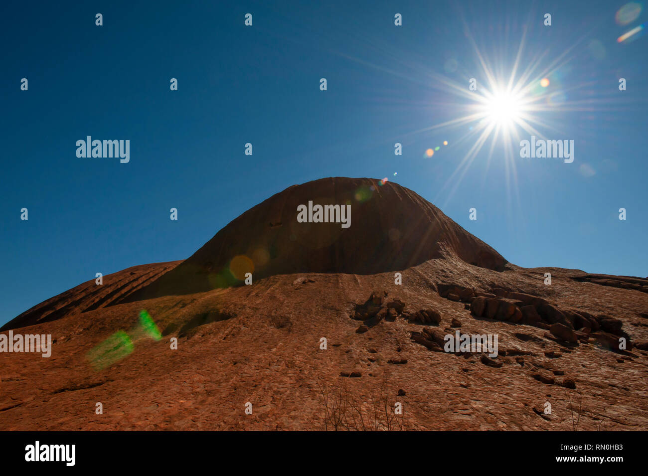 Uluru, Northern Territory, Australien Stockfoto