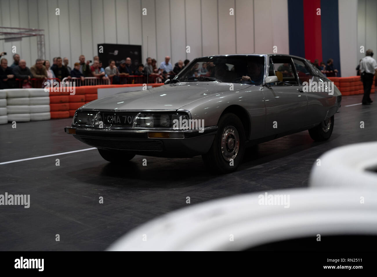 London, Großbritannien. 16. Februar 2019. Classic Cars bei der London Classic Car Show 2019, Samstag, 16. 2019 Credit: DP-Fotografie/Alamy leben Nachrichten Stockfoto