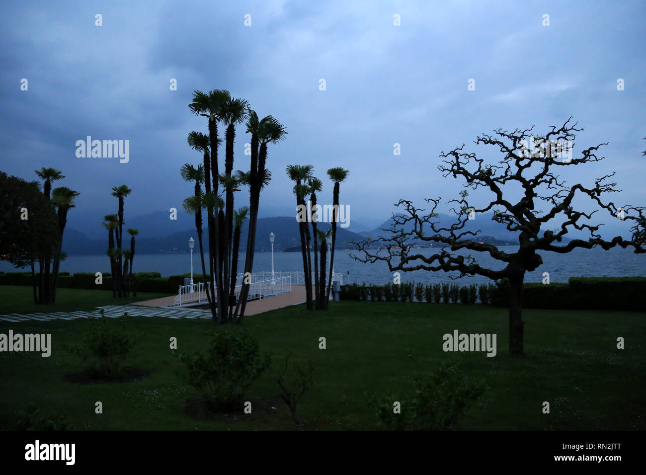 Lago Maggiore Stockfoto