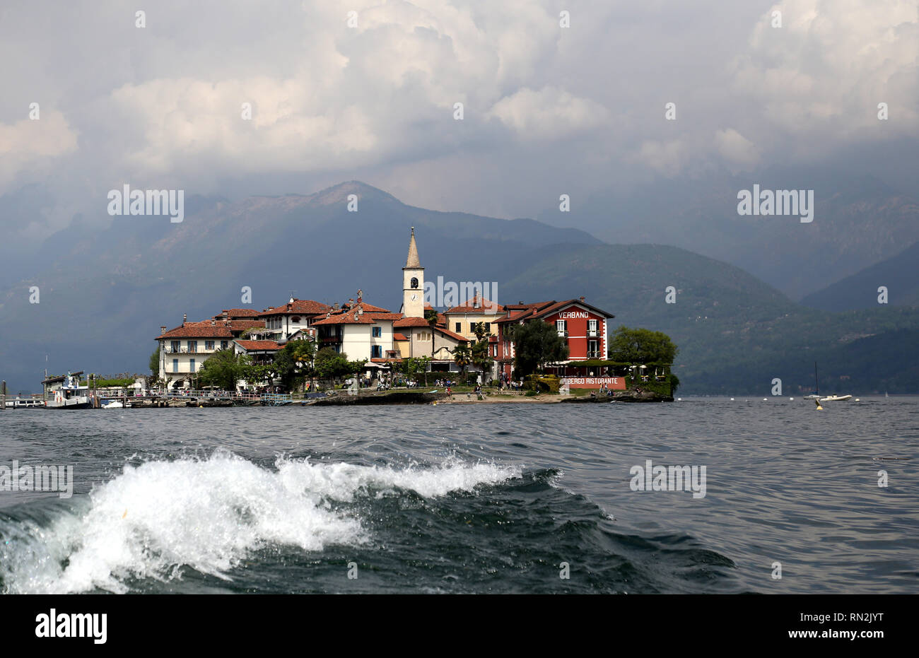Lago Maggiore Stockfoto