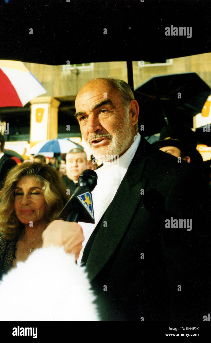 Sean Connery BAFTA-Awards am 51. Stockfoto