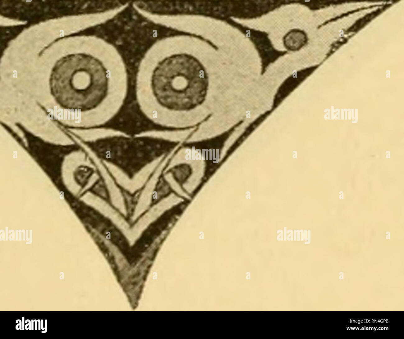 . Annalen des Naturhistorischen Museen in Wien. Naturhistorisches Museum (Österreich); Naturgeschichte. ^ ' ^^V^T. Abb. 20. Vorderseite des dayakischen Schildes. (Lieut. v. Tyszka.) (Völkermus. Berlin. Gez. v. Meyn.) 1*255: o-42 Meter. Vergl. Text, Seite 200, 204, 23, 233, 234, 236, 237.. Bitte beachten Sie, dass diese Bilder sind von der gescannten Seite Bilder, die digital für die Lesbarkeit verbessert haben mögen - Färbung und Aussehen dieser Abbildungen können nicht perfekt dem Original ähneln. extrahiert. Naturhistorisches Museum (Österreich). Wien, Naturhistorisches Museum [etc. ] Stockfoto