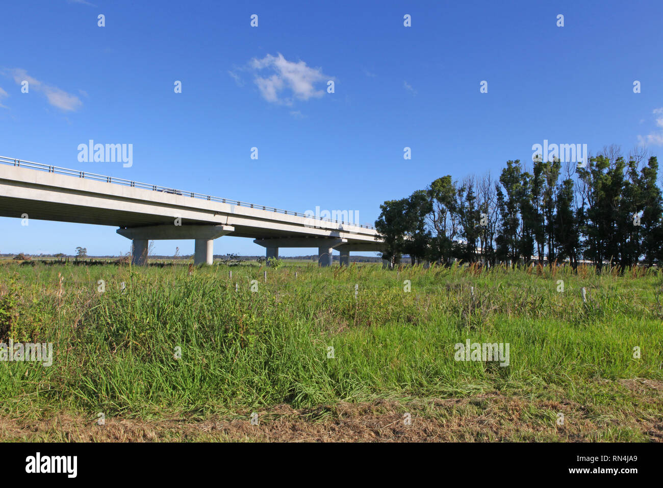 Besuchen sie Australien. Ansichten und scenics des Staates New South Wales, im Land und Kontinent Australien. Highway #1 Stockfoto