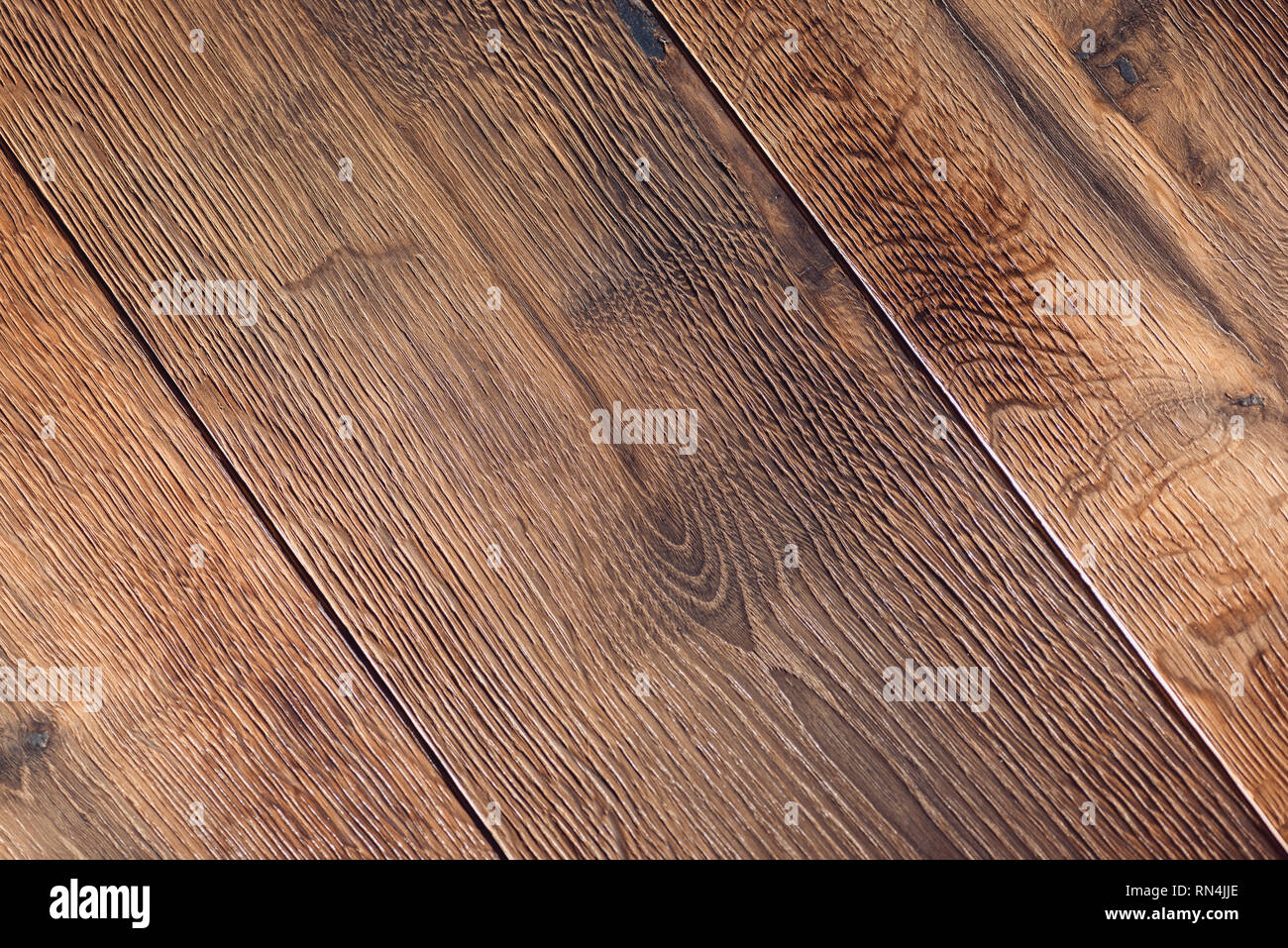 Holz Eiche Boden Textur mit natürlichen Muster Hintergrund Stockfoto