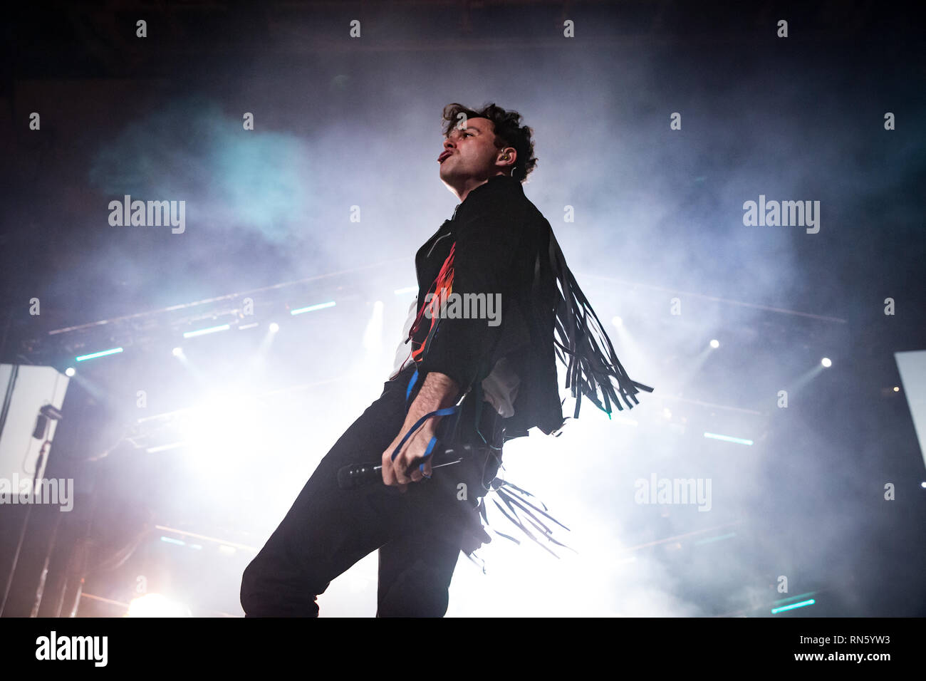 Toronto, Kanada. 16. Februar 2019. Arkells Multiprotokollkarte bei Scotiabank Arena, Toronto Credit: topconcertphoto/Alamy leben Nachrichten Stockfoto