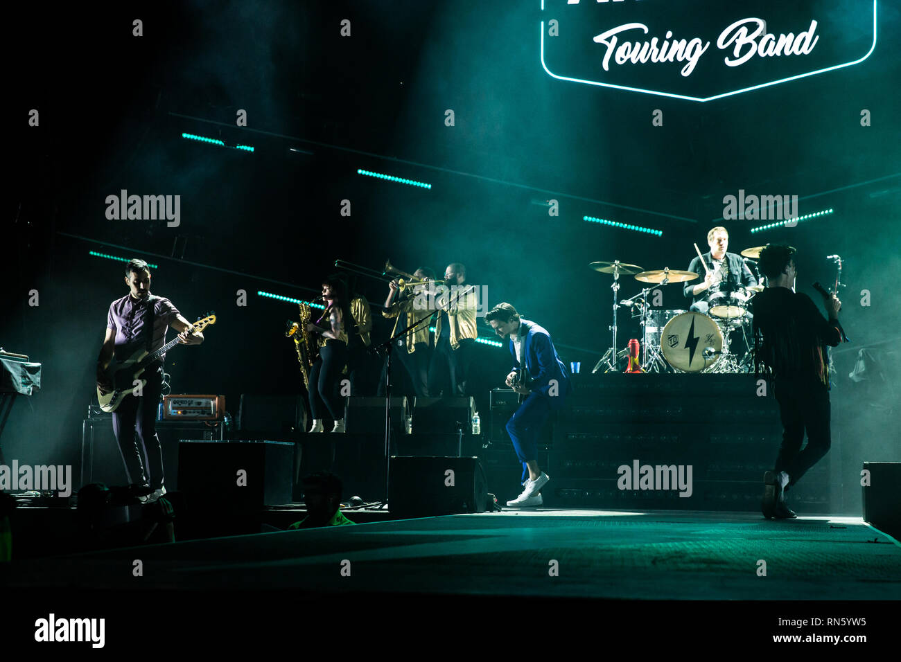 Toronto, Kanada. 16. Februar 2019. Arkells Multiprotokollkarte bei Scotiabank Arena, Toronto Credit: topconcertphoto/Alamy leben Nachrichten Stockfoto