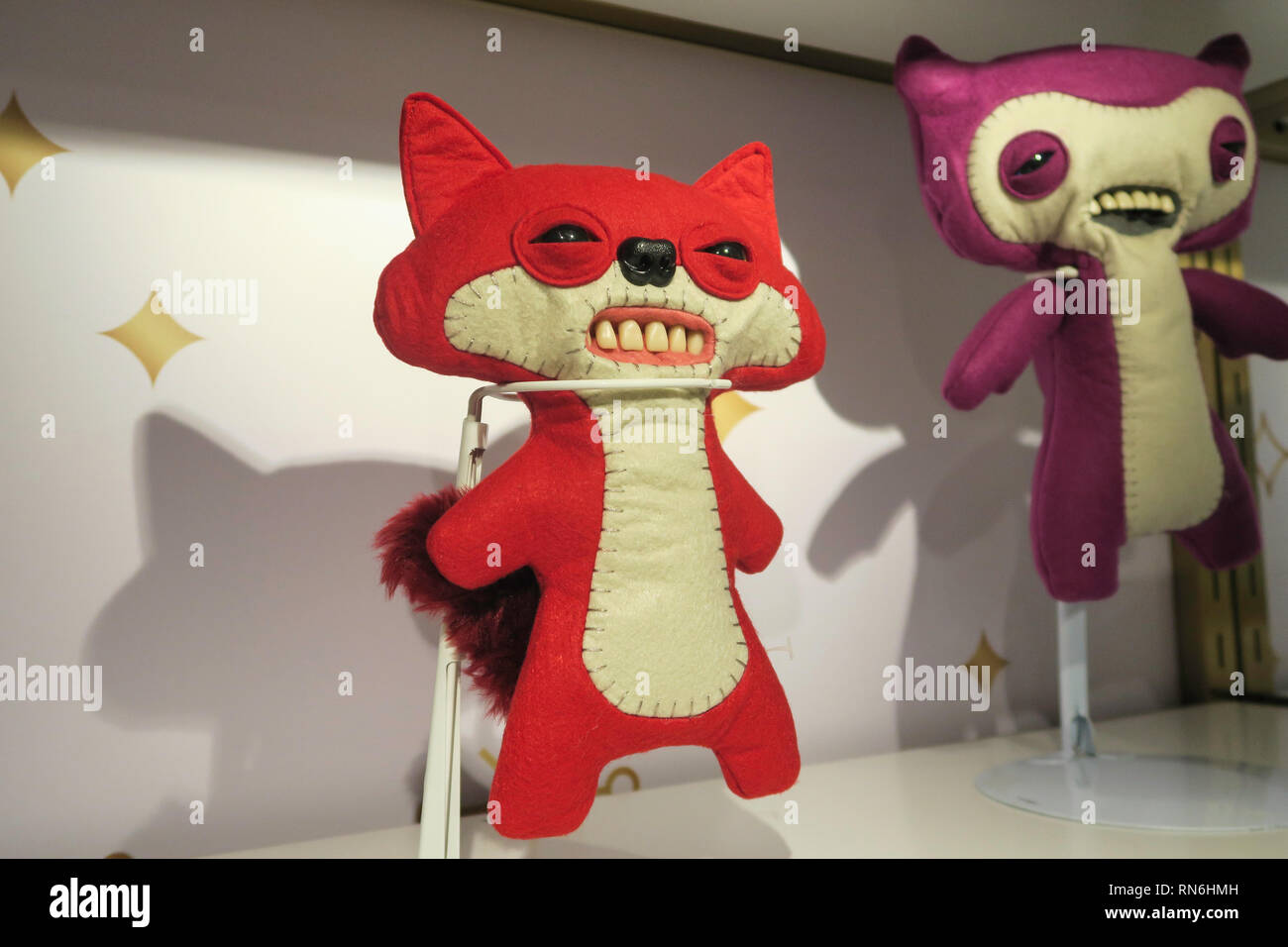 FAO Schwarz ist eine berühmte amerikanische Toy Store, Rockefeller Center, New York City, USA Stockfoto