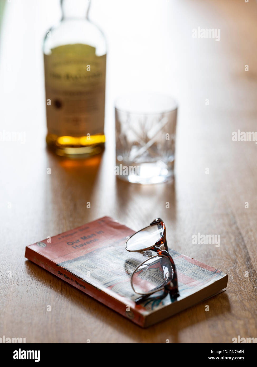 Unser Mann in Havanna Graham Greene Buch Stockfoto