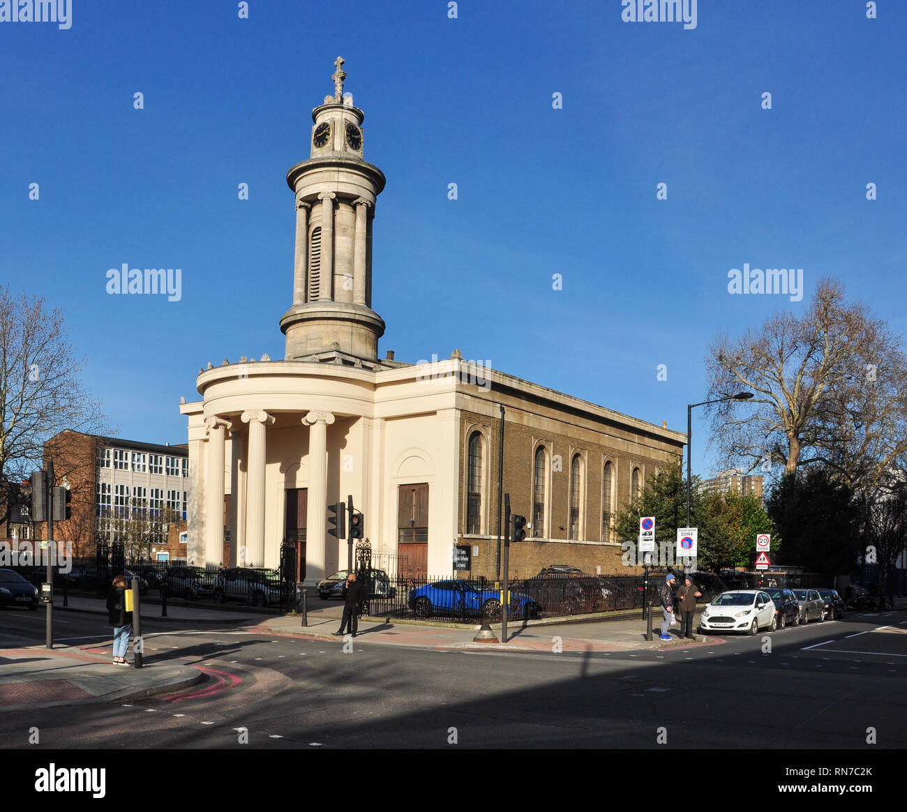 Alle Heiligen griechisch-orthodoxen Kathedrale, Camden Street, London, England, Großbritannien Stockfoto