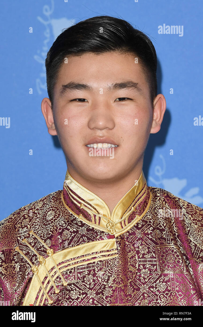 Batmunkh Norovsambuu besucht die Oendoeg photocall während der 69. Internationalen Filmfestspiele Berlin im Grand Hyatt Hotel in Berlin. © Paul Treadway Stockfoto