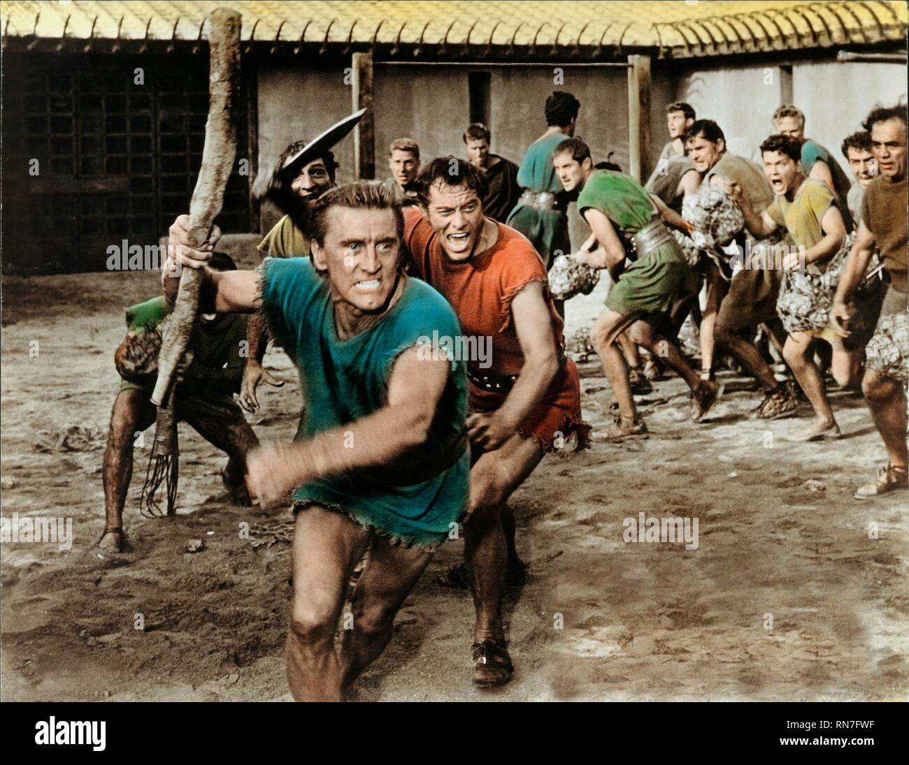 SPARTACUS, Kirk Douglas, 1960 Stockfoto