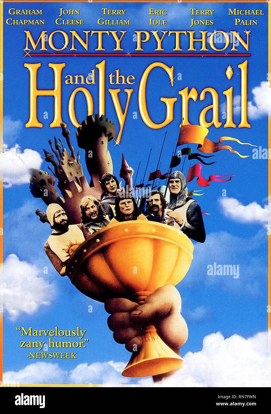 Film Poster, Monty Python und der Heilige Gral, 1975 Stockfoto