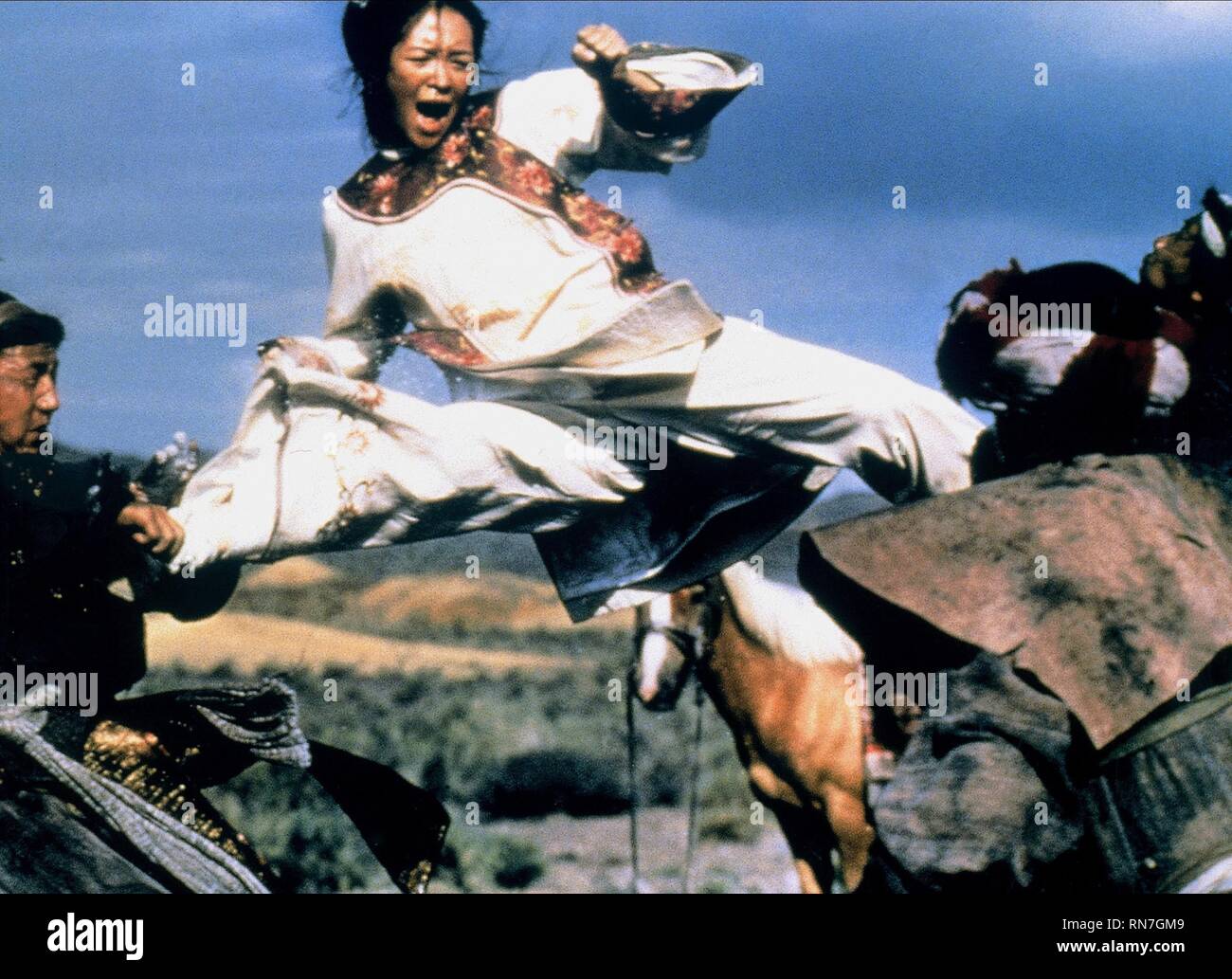 Crouching Tiger Hidden Dragon Zhang Ziyi Crouching Tiger Hidden Dragon Aka Wo Hu Cang Long Ziyi Zhang Datum 2001 Stockfotografie Alamy