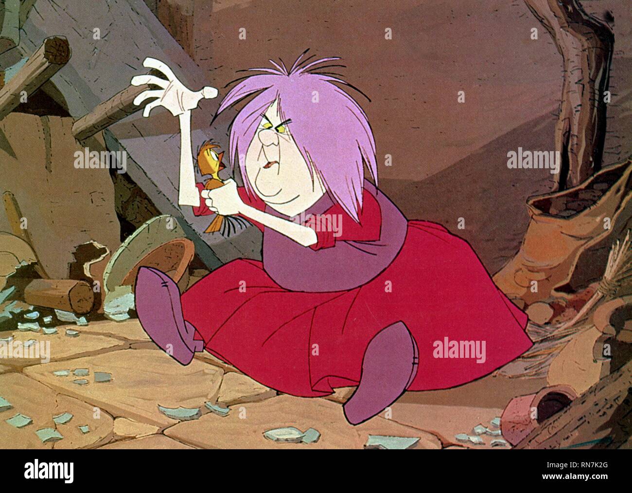 MADAM MIM, Schwert im Stein, 1963 Stockfoto