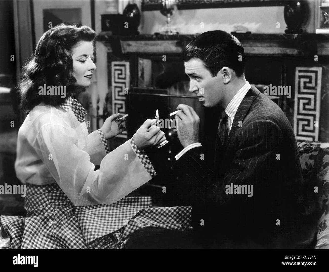 HEPBURN, Stewart, der Philadelphia Story, 1940 Stockfoto
