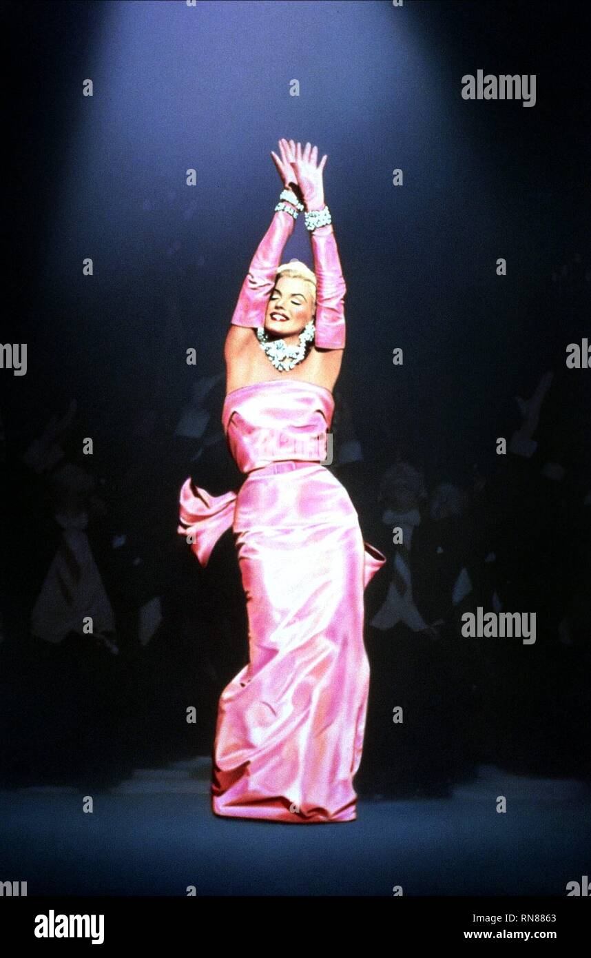 MARILYN MONROE, Blondinen bevorzugt, 1953 Stockfoto