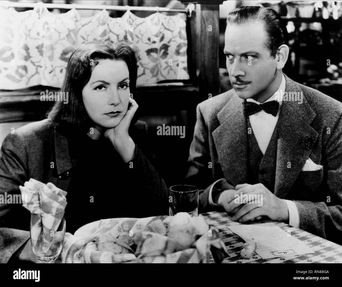 GARBO, Douglas, NINOTCHKA, 1939 Stockfoto