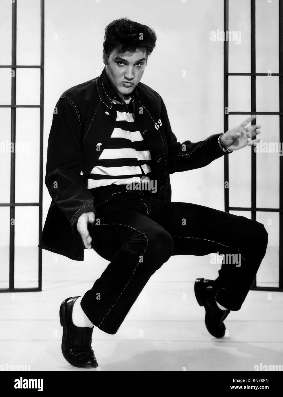 Elvis presley jailhouse rock 1957 stockfotografie alamy
