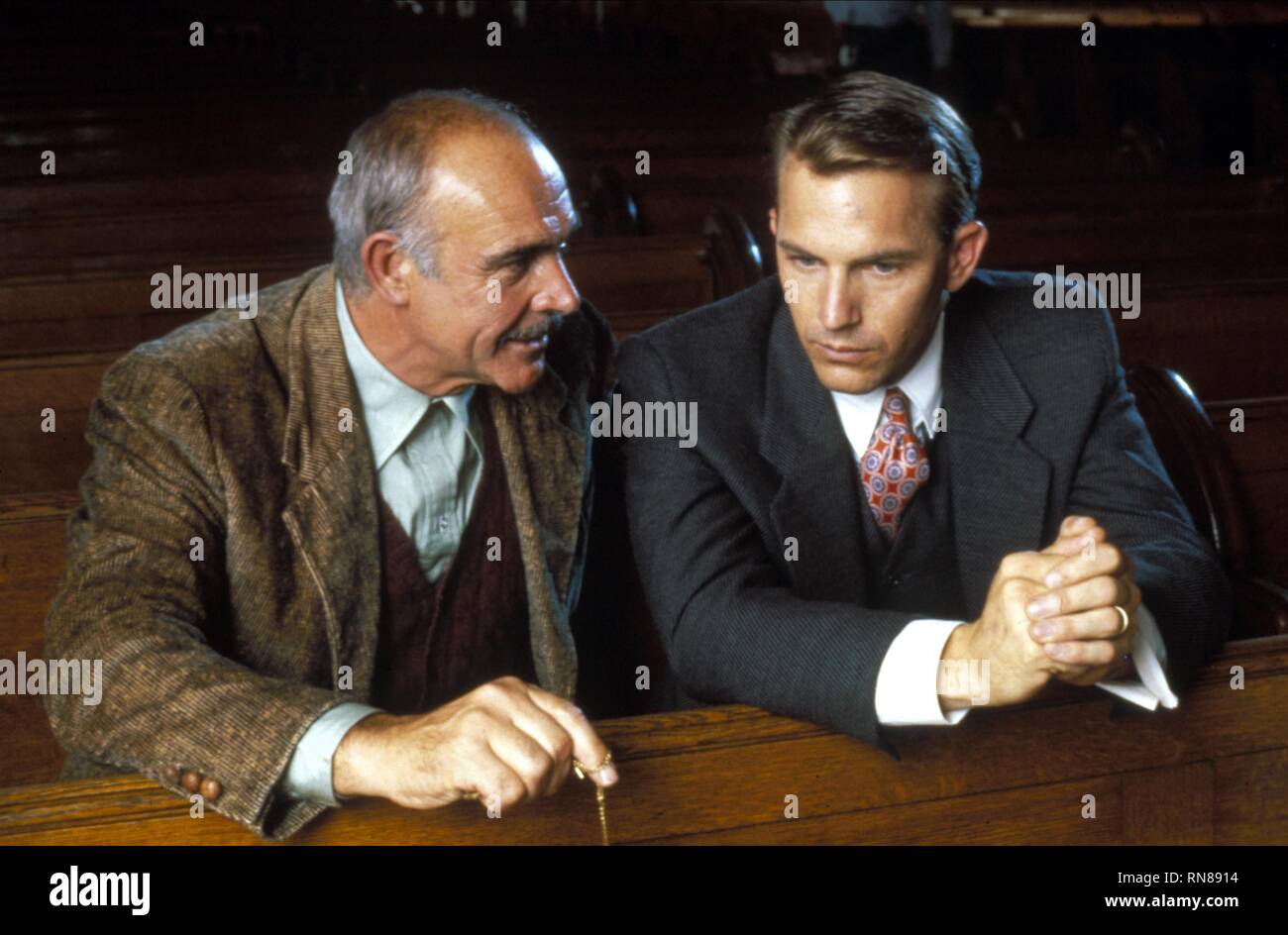 Die UNBERÜHRBAREN, SEAN CONNERY, Kevin Costner, 1987 Stockfoto