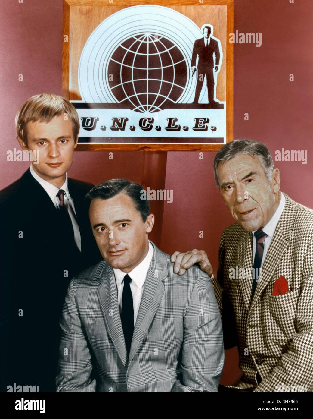 MCCALLUM, Vaughn, Carroll, der Mann von der U.N.C.L.E., 1964 Stockfoto