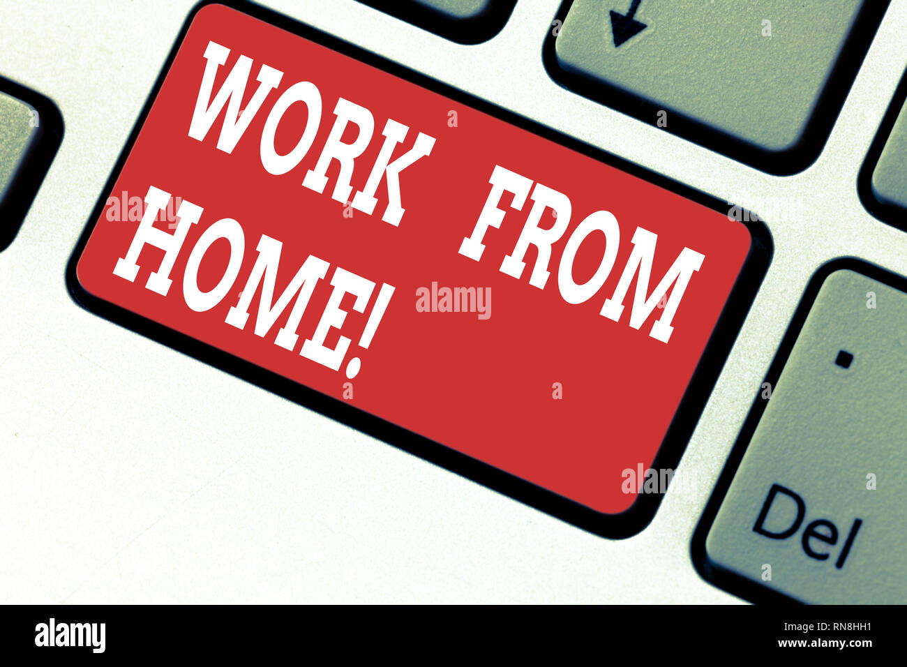 Handschrift Text Schreiben Arbeit Von Zu Hause Aus Konzept