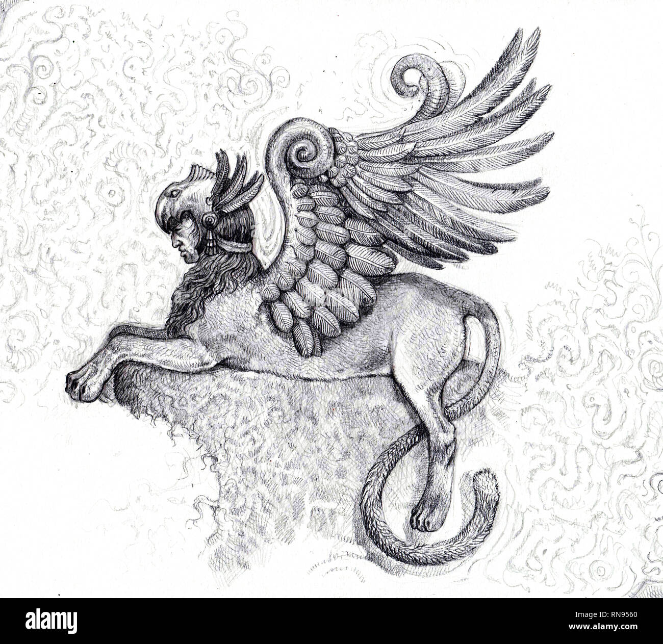 Check spelling or type a new query. Sphinx Fabelwesen - Legendare Kreatur Sphinx Fabelwesen Zeichnung Stockfotografie Alamy