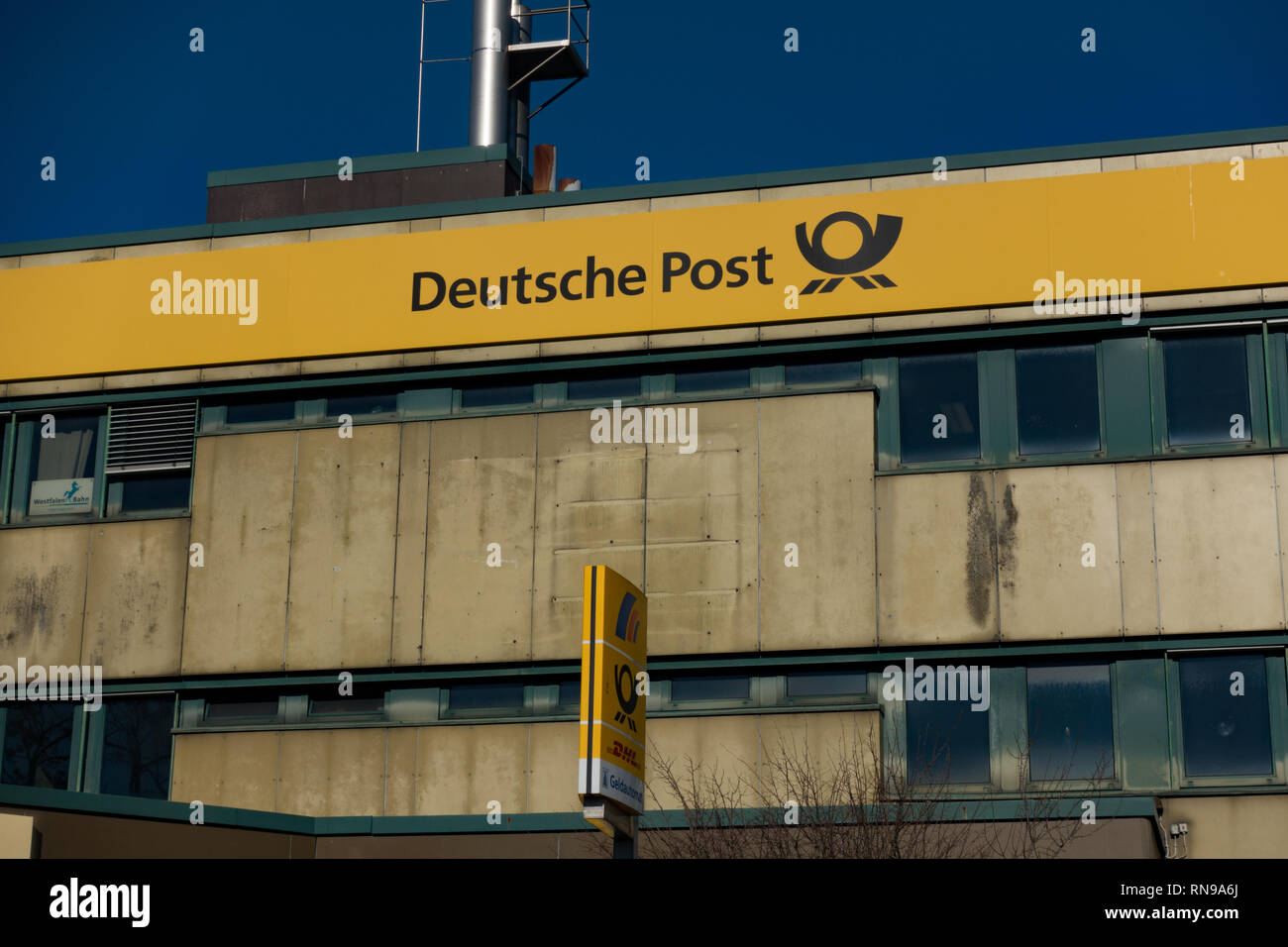 Deutsche Post Gebäude. Emden. Deutschland Stockfoto