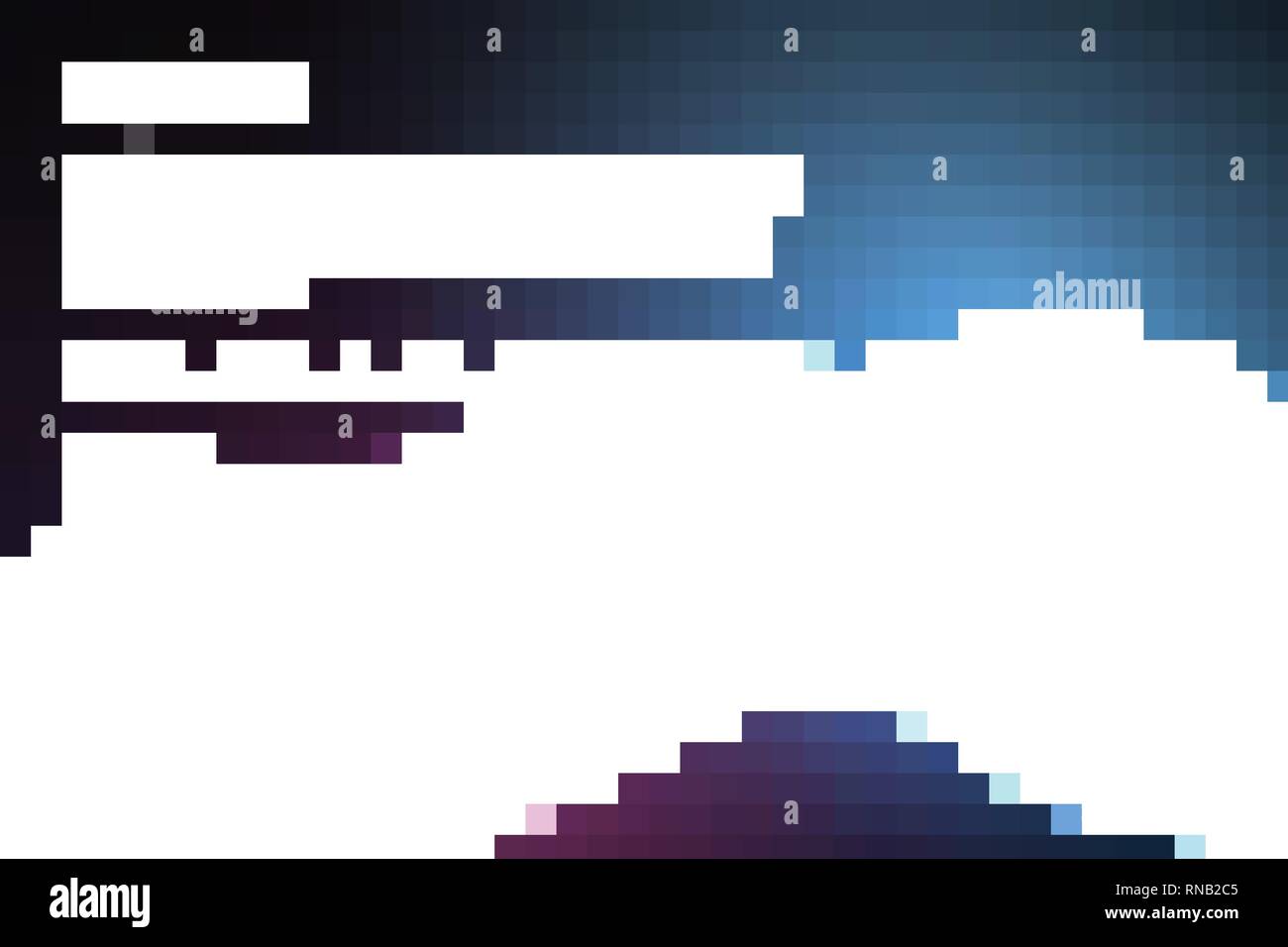 Sound wave Vector. Vektor Musik stimme Vibration, song Wellenform digitale Spektrum, audio Pulse und Wellenform Frequency Equalizer. EPS 10-Vektor Stock Vektor