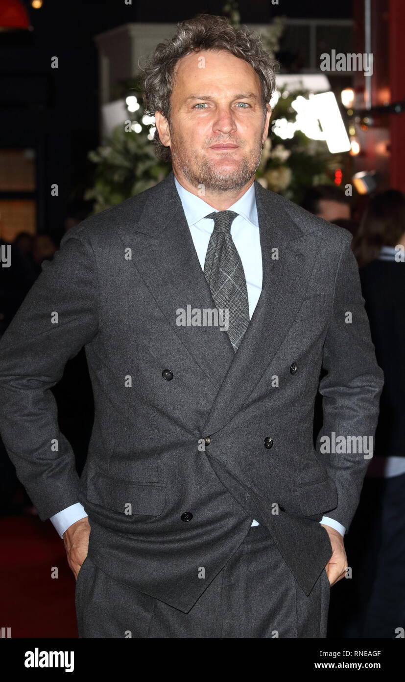 Jason Clarke im Gefolge Weltpremiere auf der Picturehouse Zentrale, Shaftesbury Avenue und Große Mühle Straße. Stockfoto