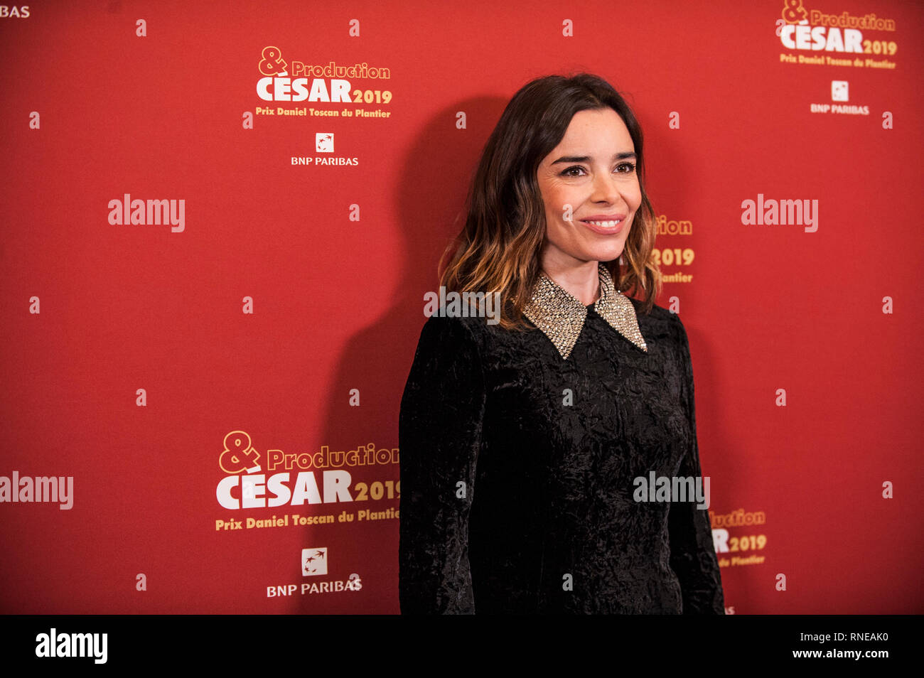 Elodie Bouchez besucht des Erzeugers Abendessen Cesar 2019 im Four Seasons Hotel George V statt Stockfoto