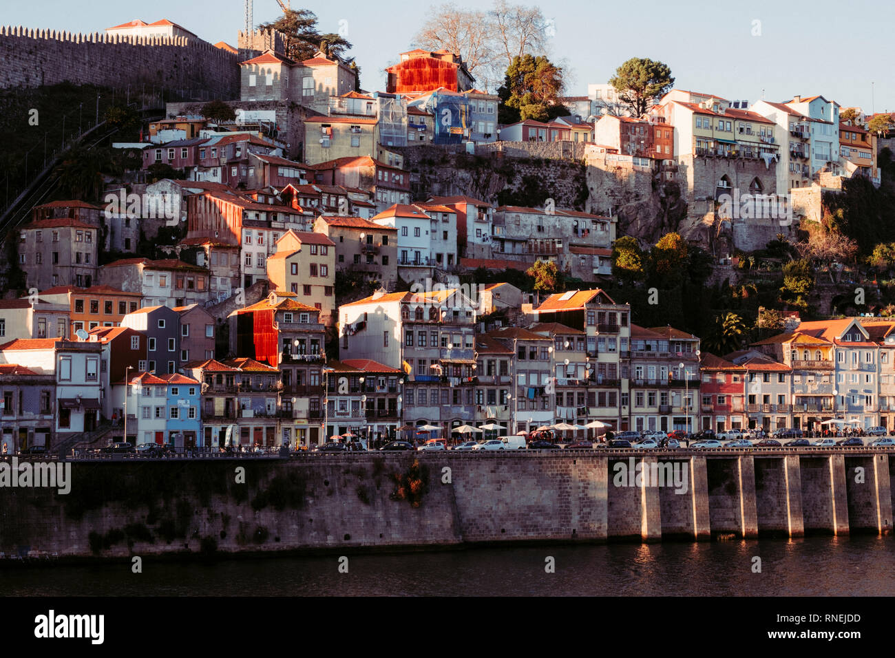 Ribeira Viertel, Porto, Portugal Stockfoto
