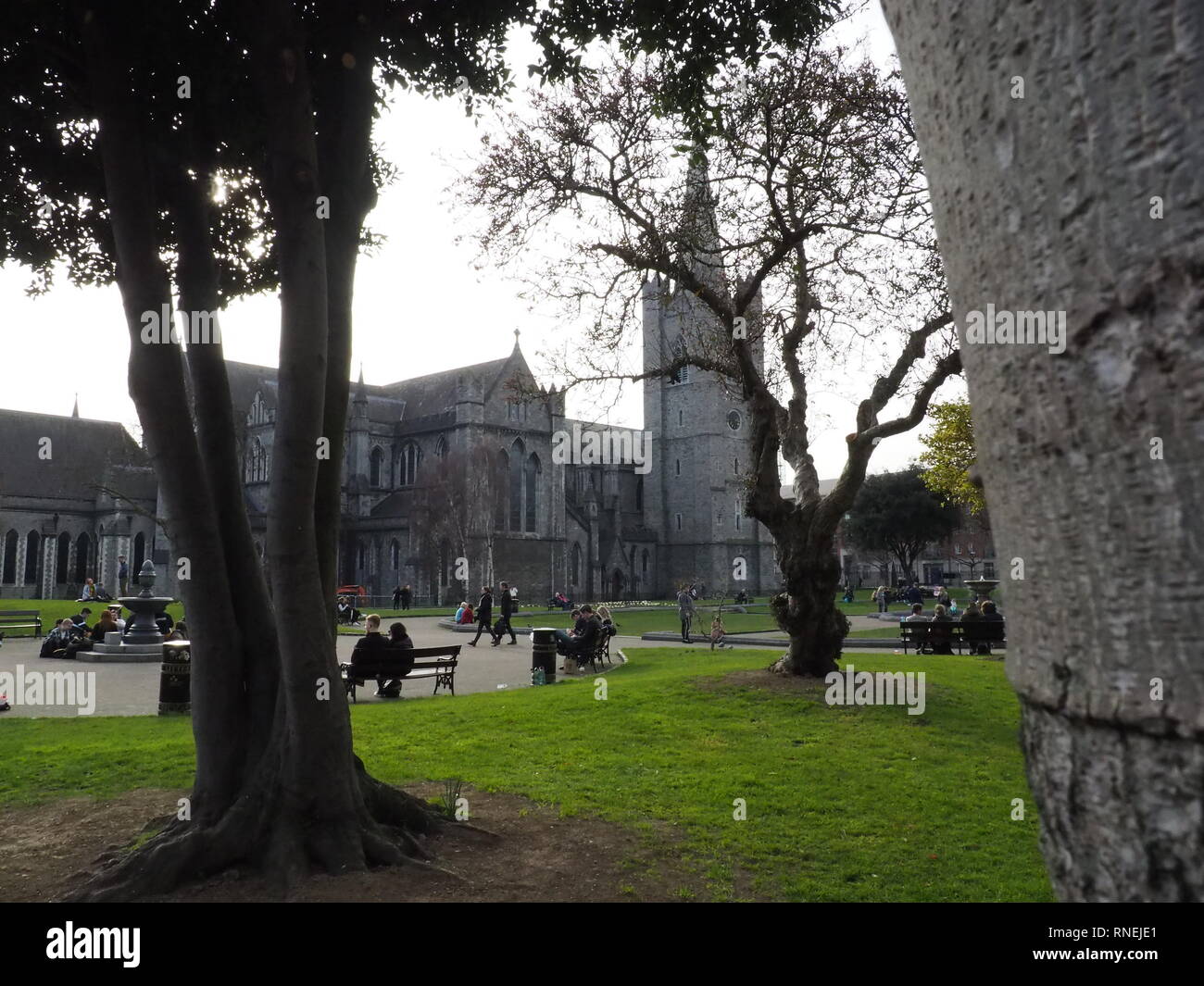 Die St. Patrick's Cathedral - Dublin, Irland Stockfoto