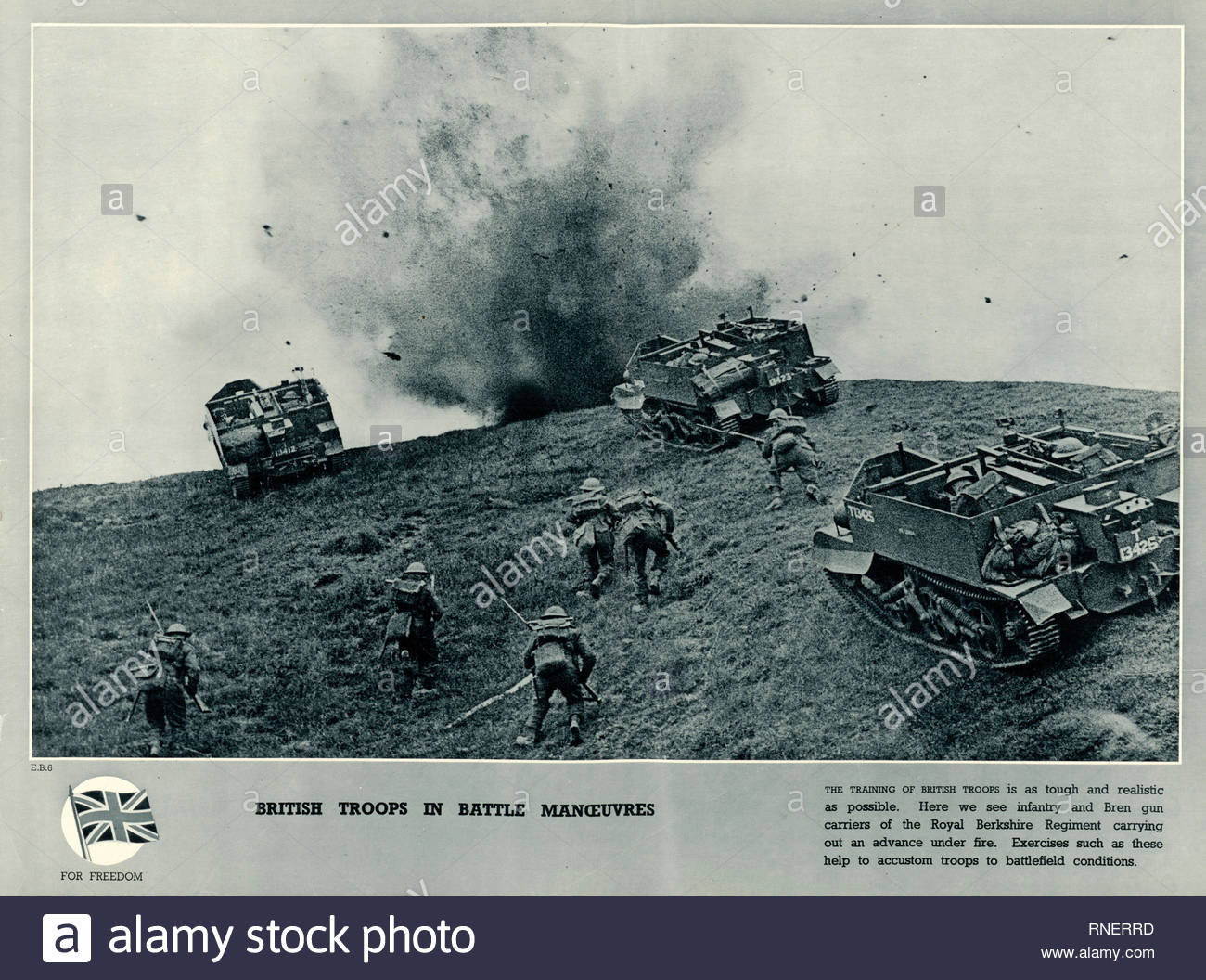 Britische Weltkrieg 2 Information der Öffentlichkeit Propaganda Poster Stockfoto