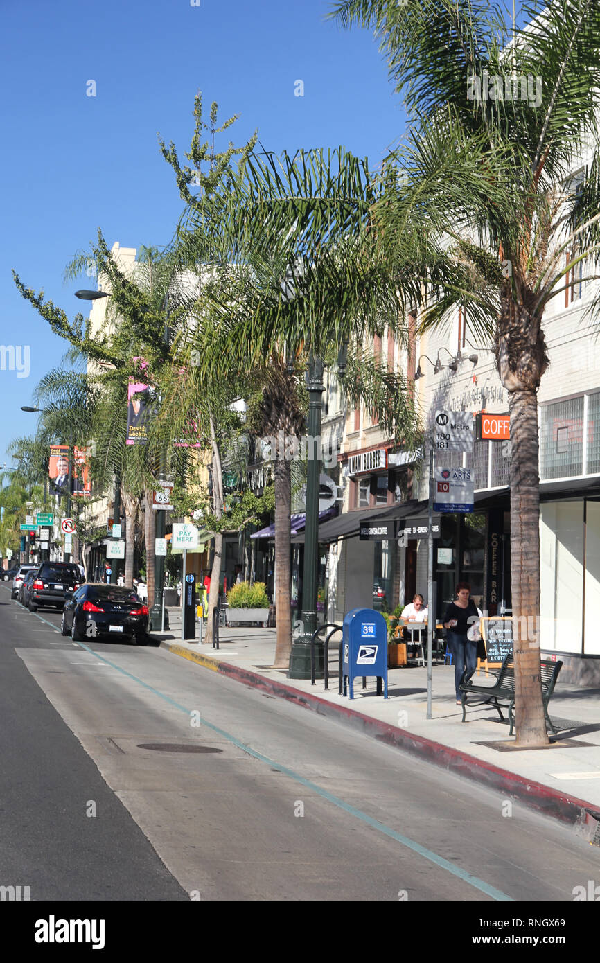 Altstadt Pasadena, Kalifornien, USA Stockfoto