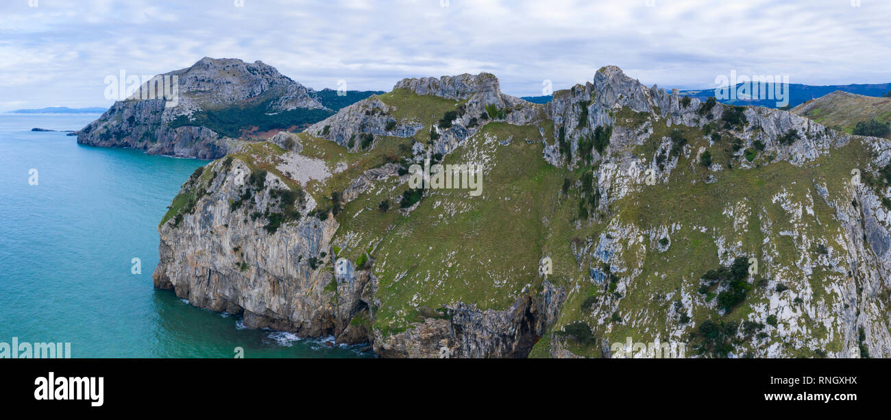 Mount Candina, La Yesera, Kantabrischen Meer, Liendo Tal, Kantabrien, Spanien, Europa Stockfoto