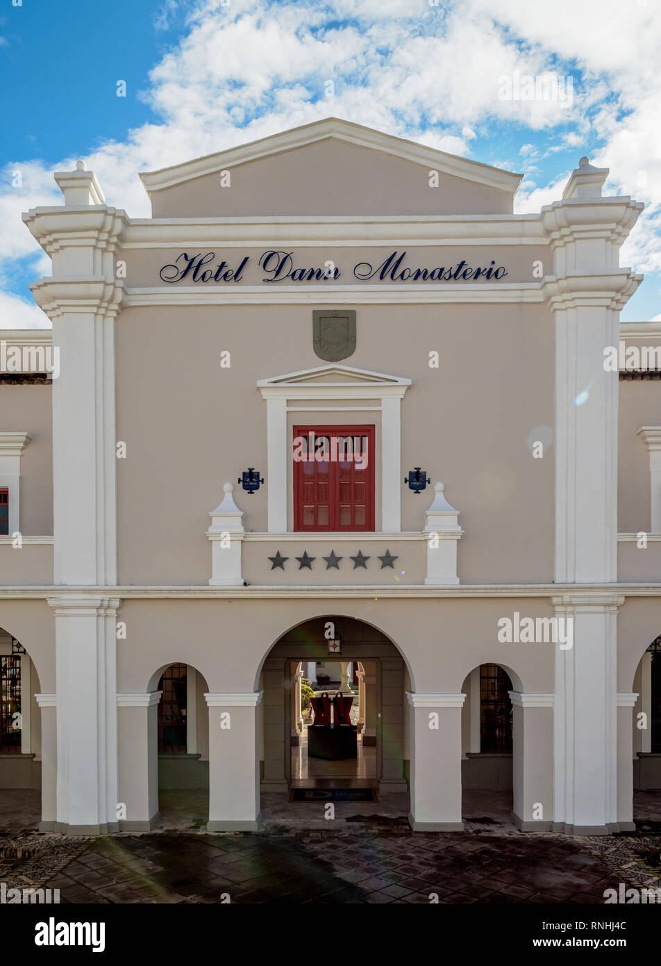 Hotel Dann Monasterio, ehemaliges Kloster Von Heiligen Franziskus, Popayan, Cauca, Kolumbien Stockfoto