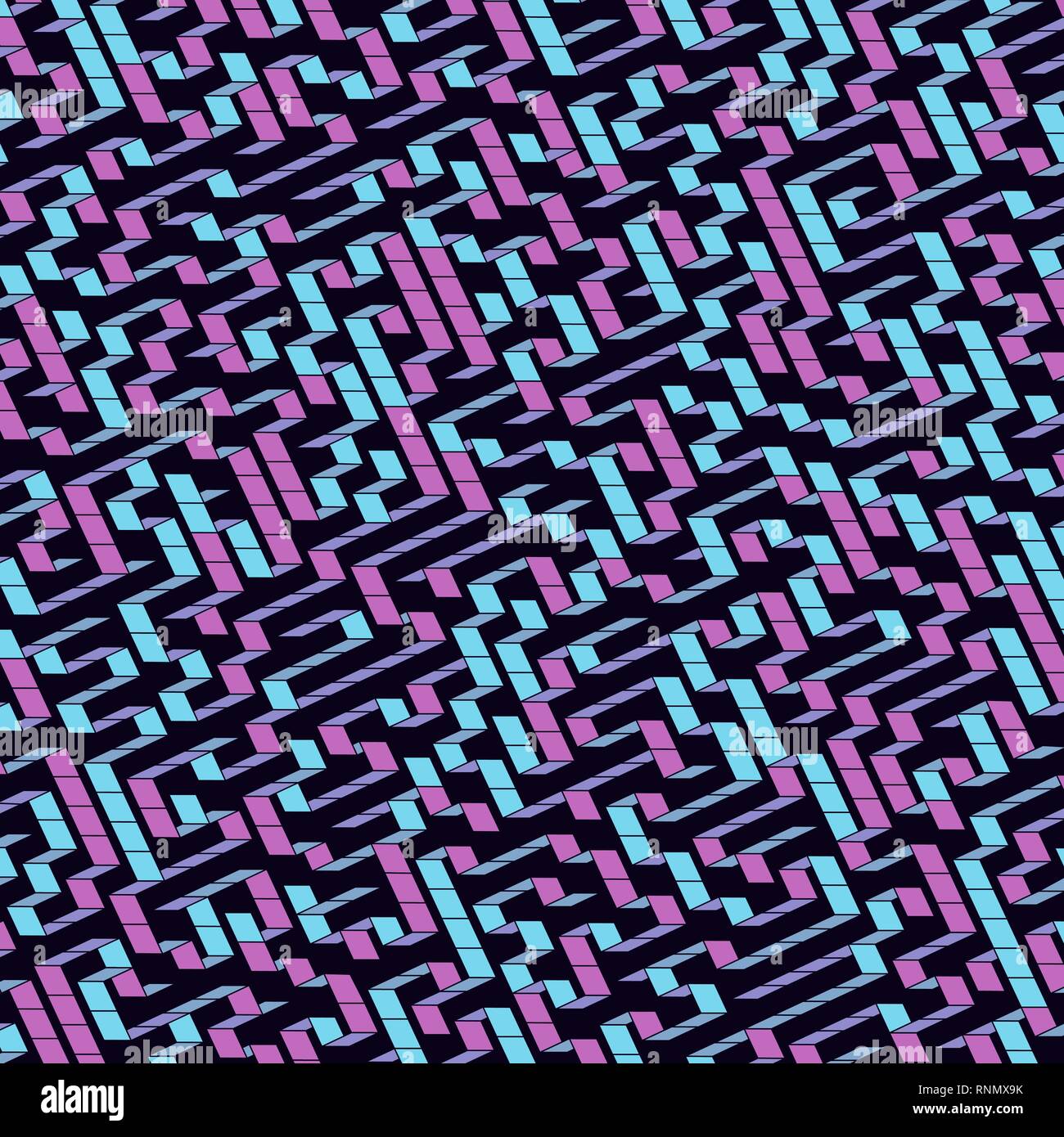 Labyrinth. Vektor-Illustration des Labyrinths. Stock Vektor