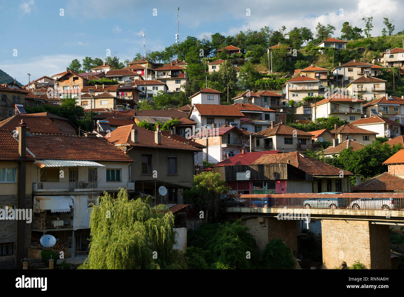 Kratovo Stadt, Mazedonien Stockfoto