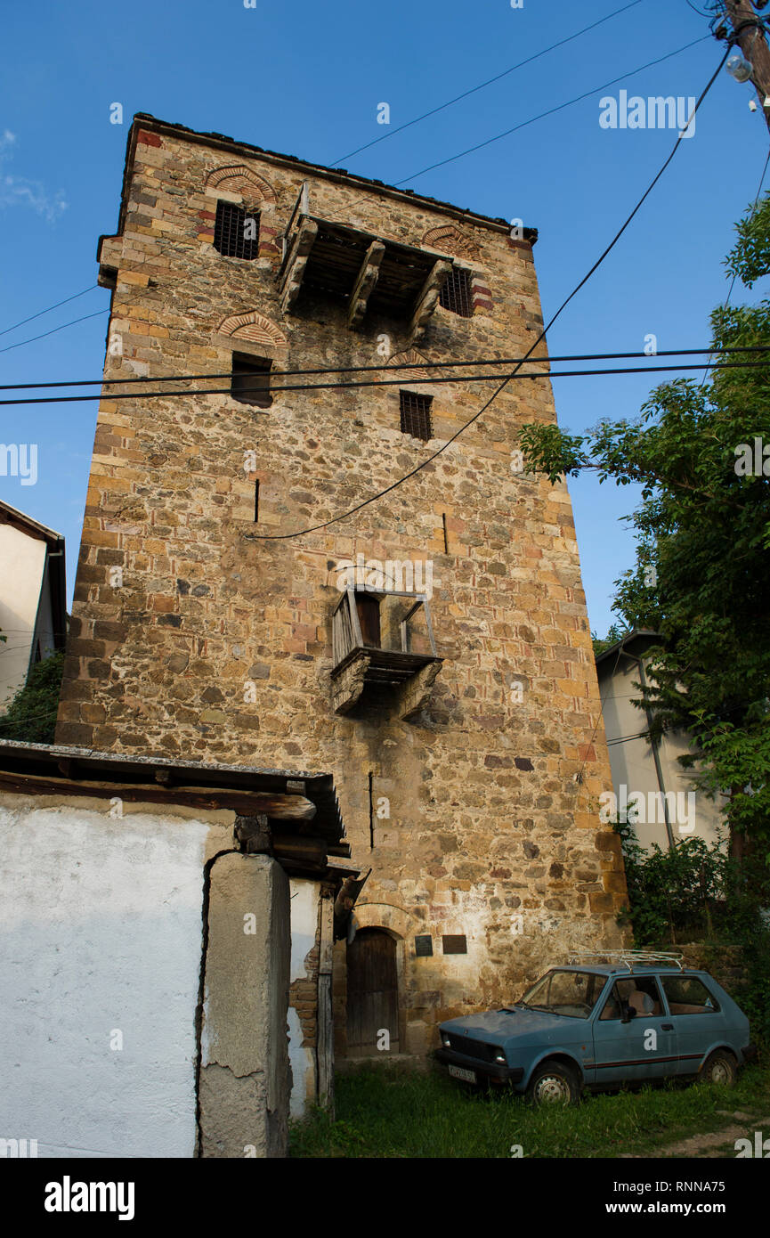 Watch Tower, Kratovo, Mazedonien Stockfoto