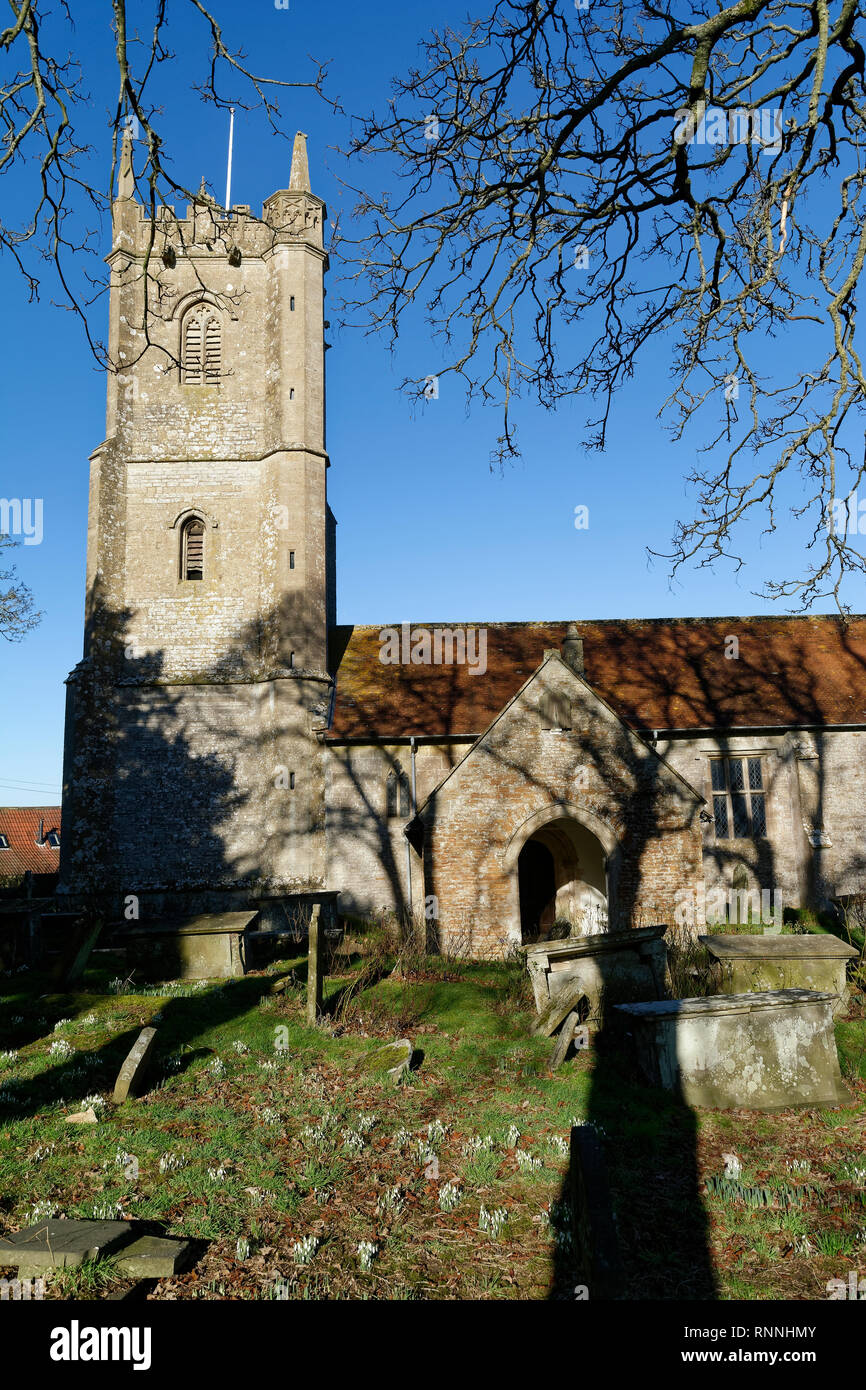 St James die Große Kirche, Abson, South Gloucestershire, VEREINIGTES KÖNIGREICH Stockfoto