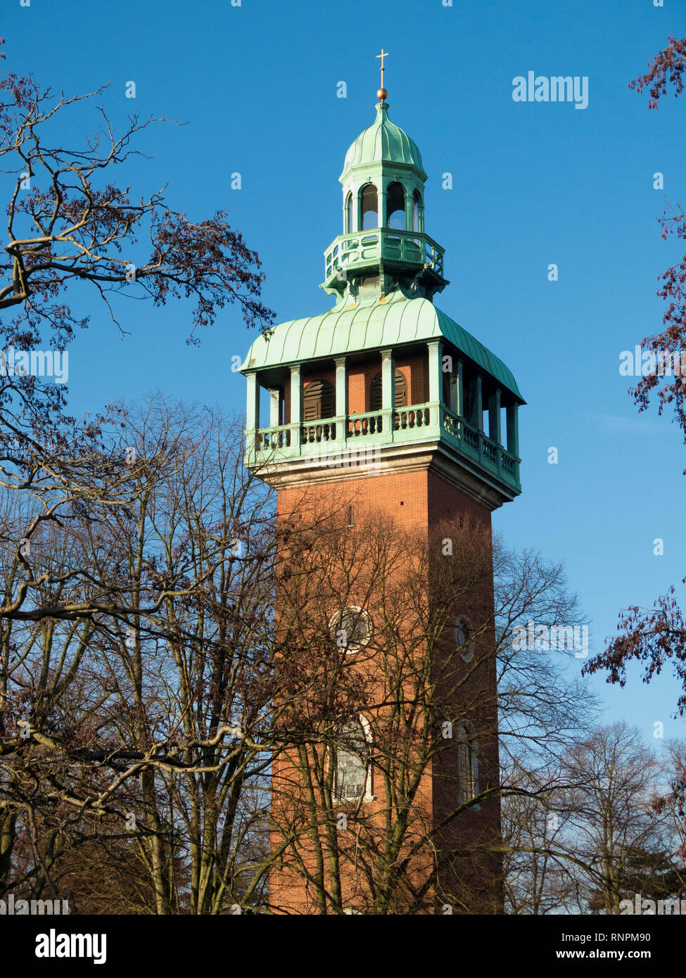 Carillon Turm Loughborough GROSSBRITANNIEN Stockfoto