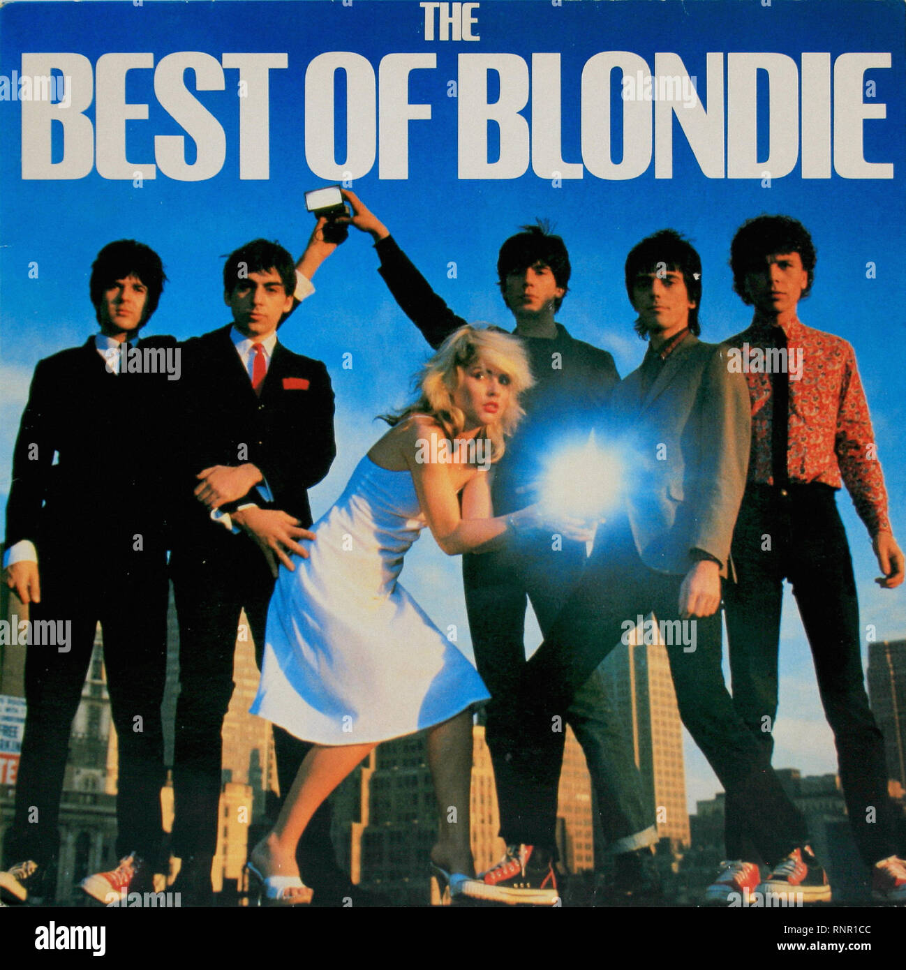 Blondie das Beste von Blondie - Vintage Cover Album Stockfoto