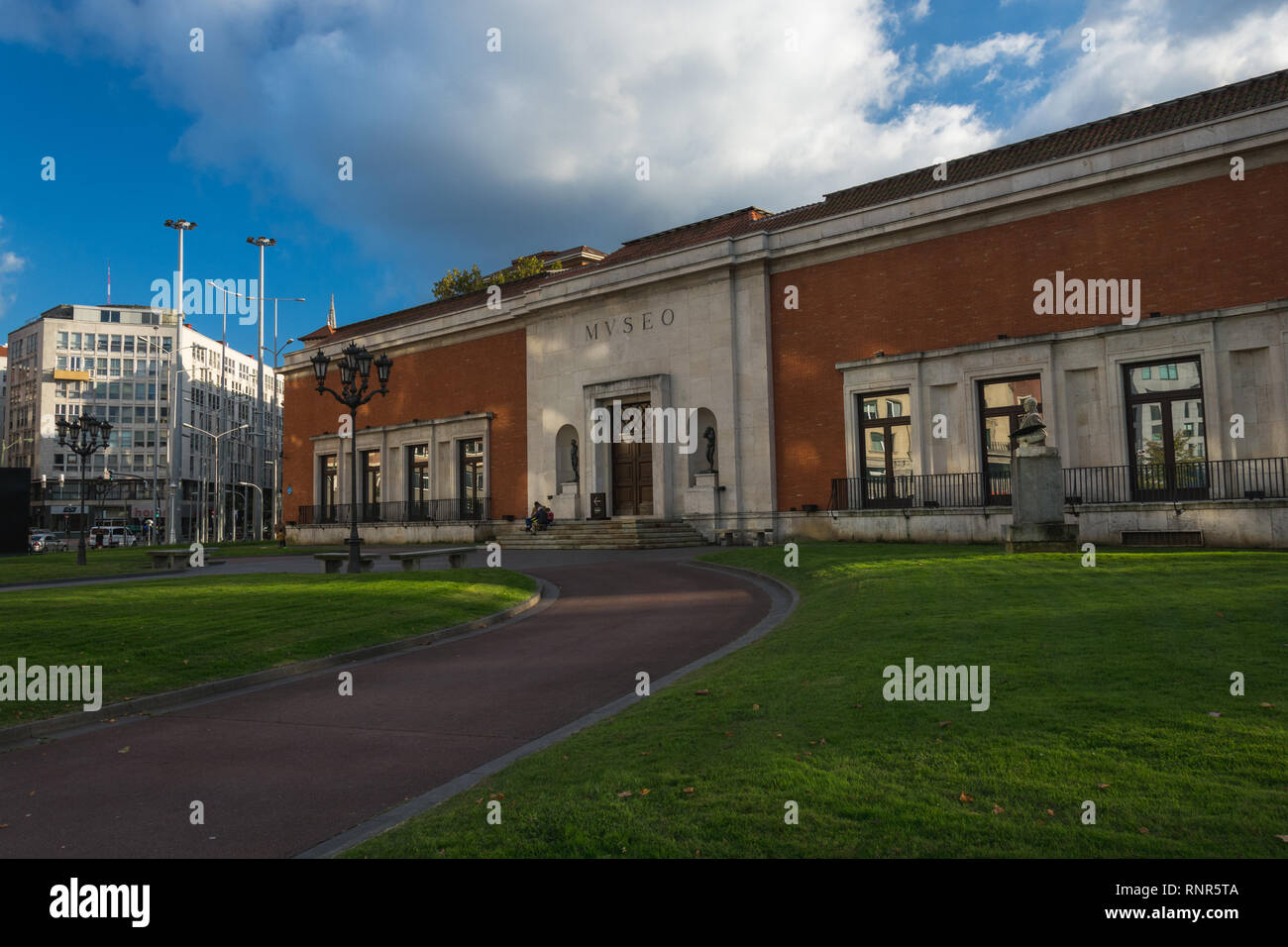 Museum der Schönen Künste in Bilbao Stockfoto