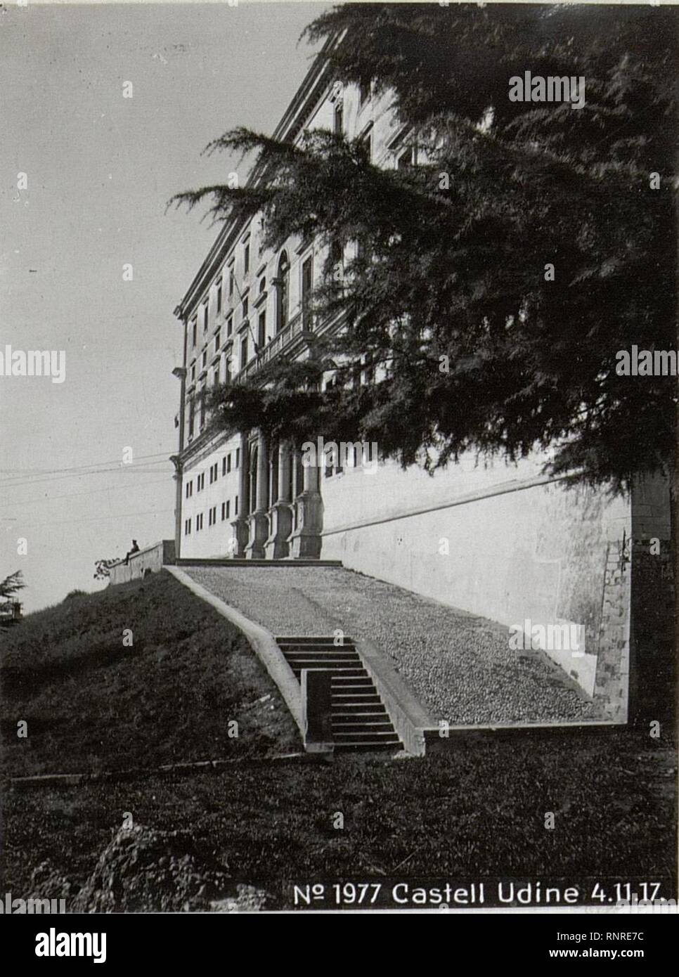 Castell Udine 4.11.17. Stockfoto